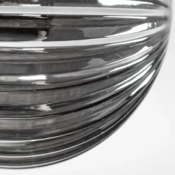 Plafonnier - Verre 10 cm, 12cm Chehalis Ambre, Fumé, 4 lumières