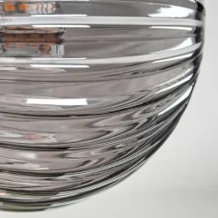Plafonnier - Verre 10 cm, 12cm, 15cm Chehalis Ambre, Fumé, 8 lumières