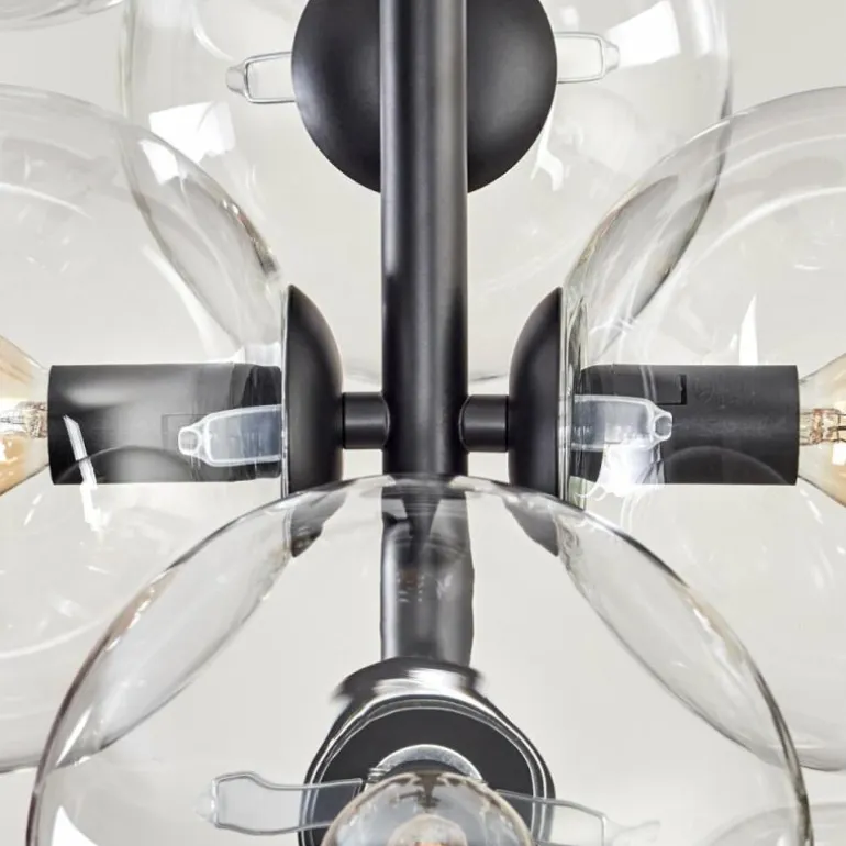 Plafonnier - Verre 15 cm Gastor Clair, 8 lumières