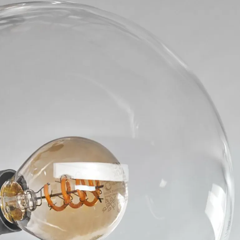 Plafonnier - Verre 15 cm Gastor Clair, 4 lumières