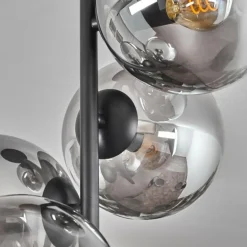 Plafonnier - Verre 15 cm Gastor Clair, Fumé, 4 lumières