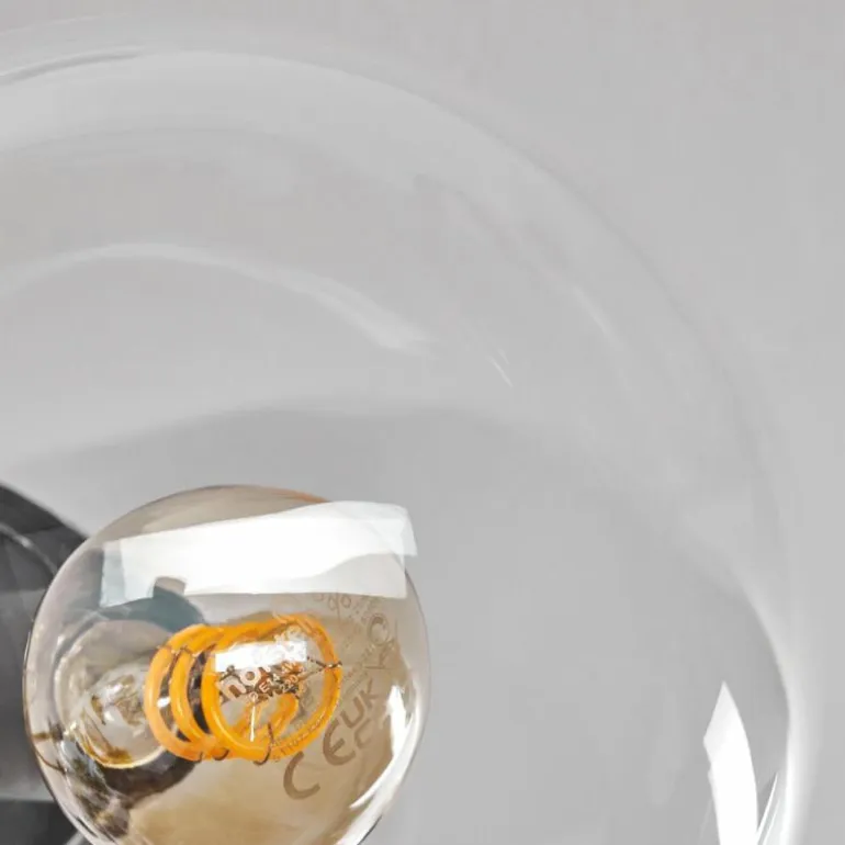 Plafonnier - Verre 15 cm Gastor Clair, 6 lumières