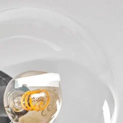 Plafonnier - Verre 15 cm Gastor Ambre, Clair, Fumé, 6 lumières