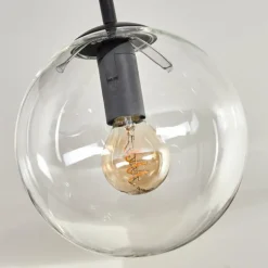 Plafonnier - Verre 15 cm Gastor Clair, 5 lumières