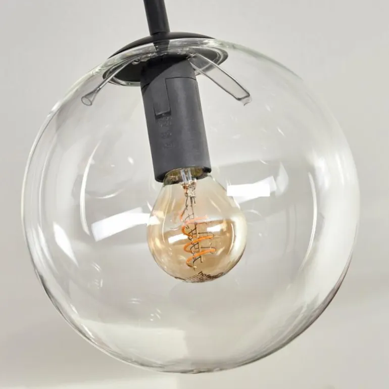 Plafonnier - Verre 15 cm Gastor Clair, 5 lumières