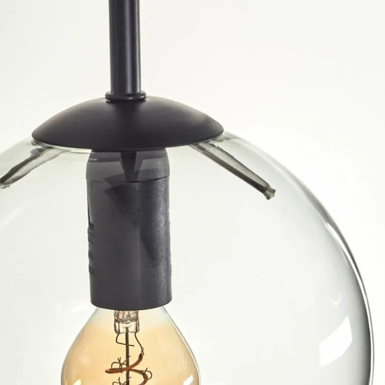 Plafonnier - Verre 15 cm Koyoto Clair, 5 lumières