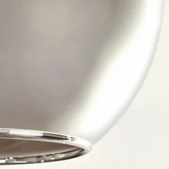 Plafonnier - Verre 15 cm Koyoto Chrome, 5 lumières