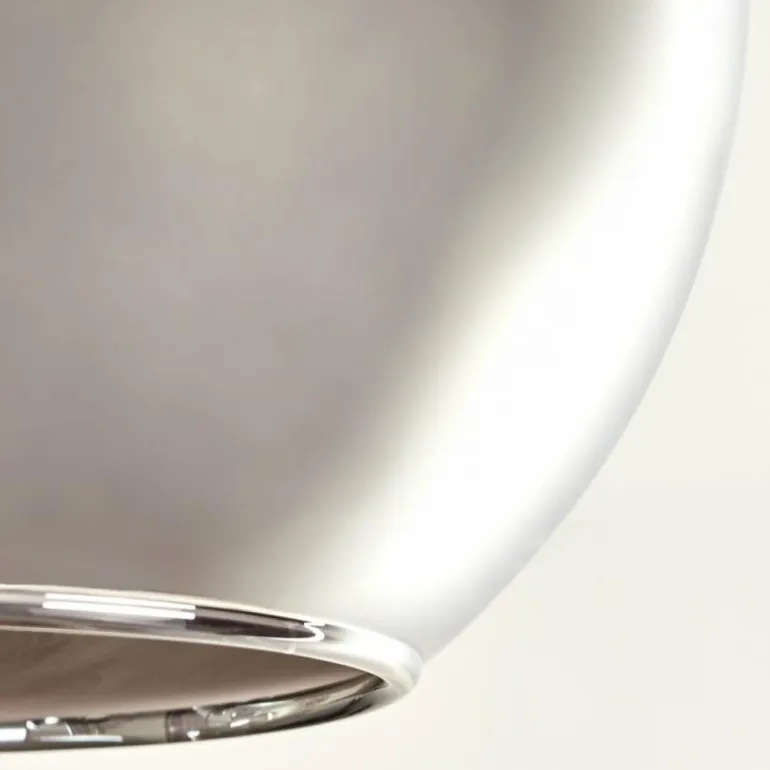 Plafonnier - Verre 15 cm Koyoto Chrome, 5 lumières