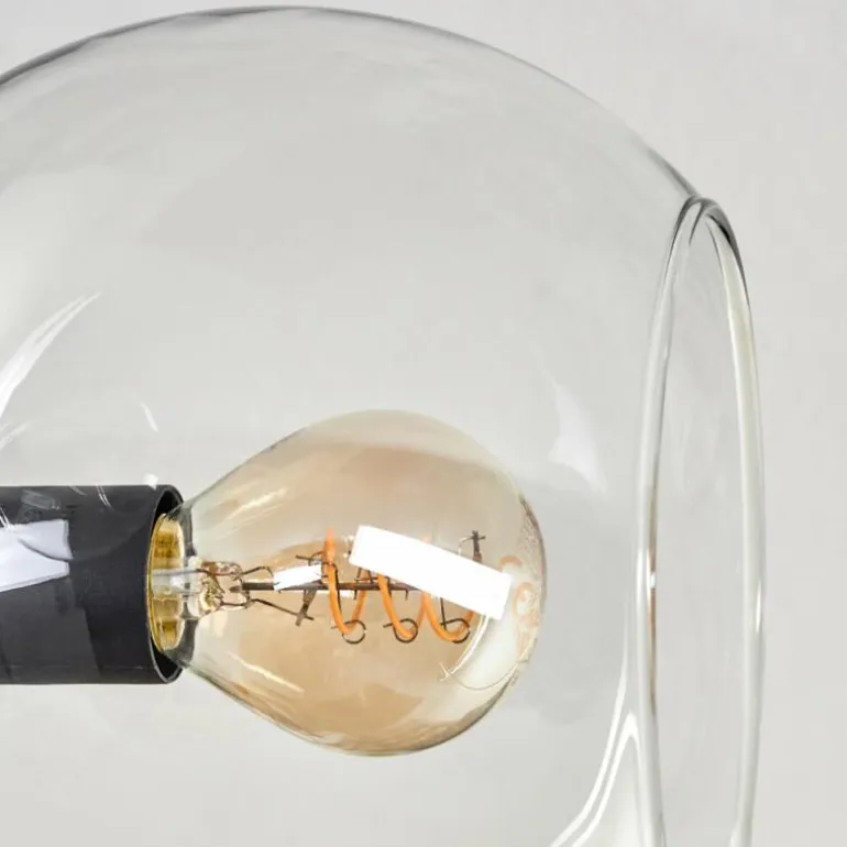 Plafonnier - Verre 15 cm Koyoto Clair, 6 lumières