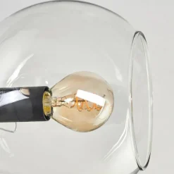 Plafonnier - Verre 15 cm Koyoto Ambre, Clair, 6 lumières