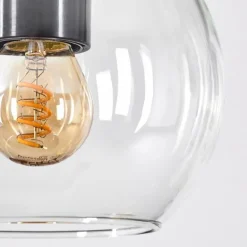 Plafonnier - Verre 15 cm Koyoto Clair, 6 lumières