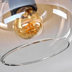 Plafonnier - Verre 15 cm Koyoto Ambre, Clair, 1 lumière