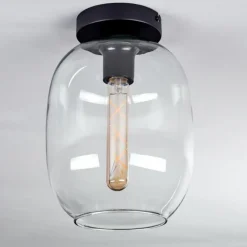 Plafonnier - Verre Apedo Clair, 1 lumière