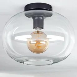 Plafonnier - Verre Apedo Clair, 1 lumière