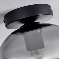 Plafonnier - Verre Apedo Fumé, 1 lumière
