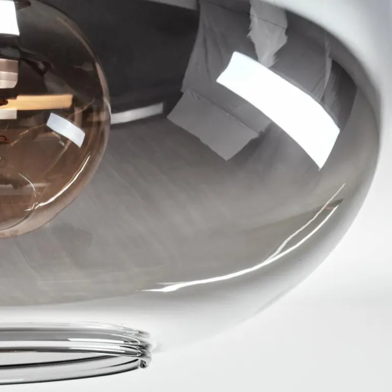Plafonnier - Verre Apedo Laiton, 1 lumière