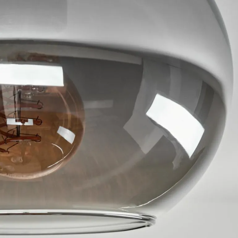 Plafonnier - Verre Apedo Laiton, 1 lumière