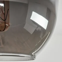 Plafonnier - Verre Apedo Laiton, 1 lumière