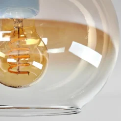 Plafonnier - Verre Apedo Laiton, 1 lumière