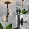 Plafonnier - Verre Chehalis Clair, 4 lumières