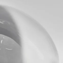 Plafonnier - Verre Chehalis Clair, Fumé, 4 lumières