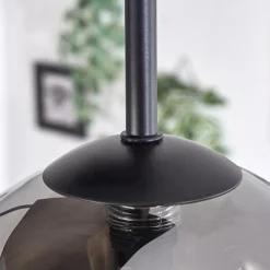 Plafonnier - Verre Chehalis Clair, Fumé, 5 lumières