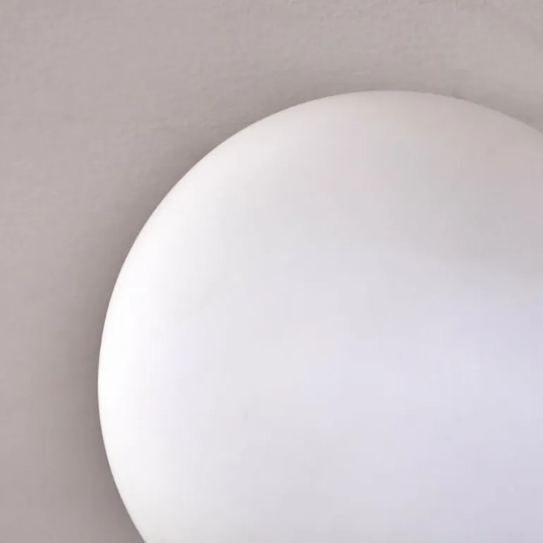 Plafonnier - Verre Chehalis Blanc, 4 lumières