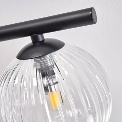 Plafonnier - Verre Chehalis Clair, 4 lumières