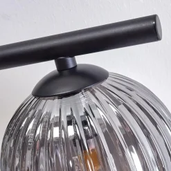 Plafonnier - Verre Chehalis Fumé, 4 lumières