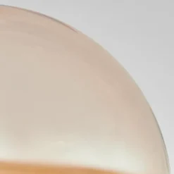 Plafonnier - Verre Chehalis Ambre, 4 lumières
