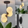 Plafonnier - Verre Chehalis Blanc, 4 lumières