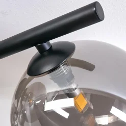 Plafonnier - Verre Chehalis Fumé, 4 lumières