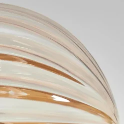 Plafonnier - Verre Chehalis Ambre, 4 lumières