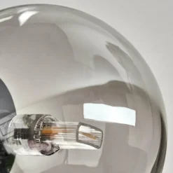 Plafonnier - Verre Chehalis Fumé, 6 lumières