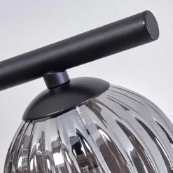 Plafonnier - Verre Chehalis Fumé, 5 lumières