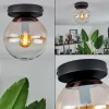 Plafonnier - Verre Gastor Ambre, Clair, 1 lumière