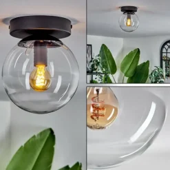 Plafonnier - Verre Gastor Clair, 1 lumière