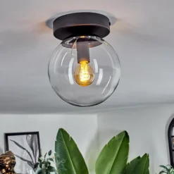 Plafonnier - Verre Gastor Clair, 1 lumière