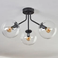 Plafonnier - Verre Gastor Clair, 3 lumières