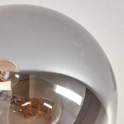 Plafonnier - Verre Gastor Ambre, Fumé, 7 lumières