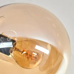 Plafonnier - Verre Gastor Ambre, Clair, Fumé, 7 lumières