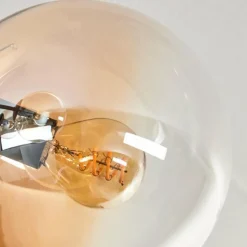 Plafonnier - Verre Gastor Ambre, Clair, 7 lumières