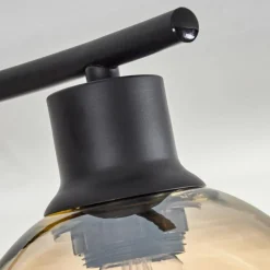 Plafonnier - Verre Koyoto Ambre, 4 lumières