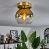 Plafonnier - Verre Koyoto Laiton, 1 lumière
