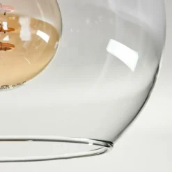 Plafonnier - Verre Koyoto Clair, 4 lumières