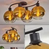 Plafonnier - Verre Koyoto Or, Clair, 4 lumières