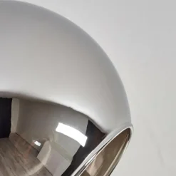 Plafonnier - Verre Koyoto Chrome, Fumé, 3 lumières