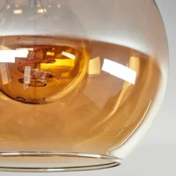 Plafonnier - Verre Montgomery Écru, Noir, 2 lumières