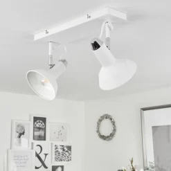 Plafonnier Vouzy Blanc, 2 lumières
