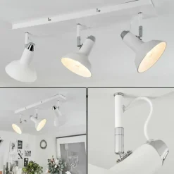 Plafonnier Vouzy Blanc, 3 lumières